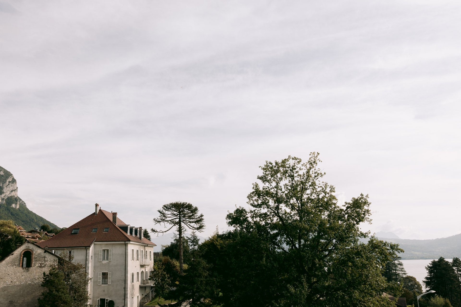 Vue aérienne du domaine