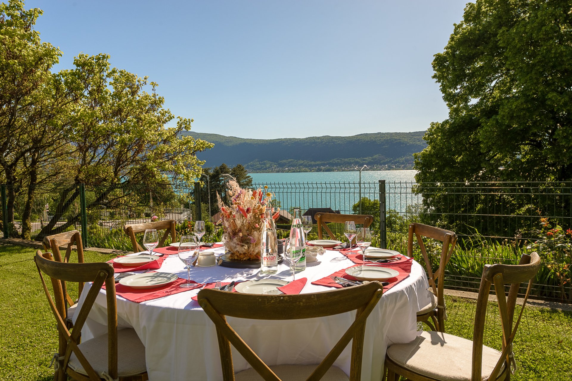 Le Jardin Panoramique - vue lac