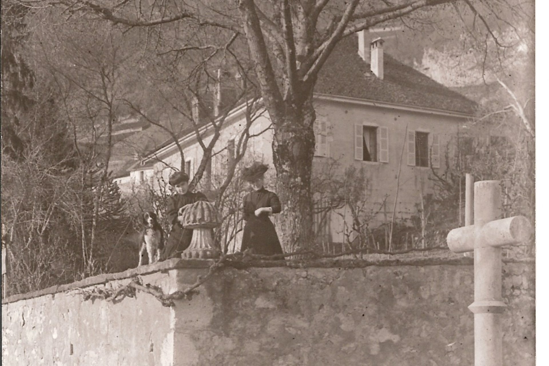 La maison vers 1900
