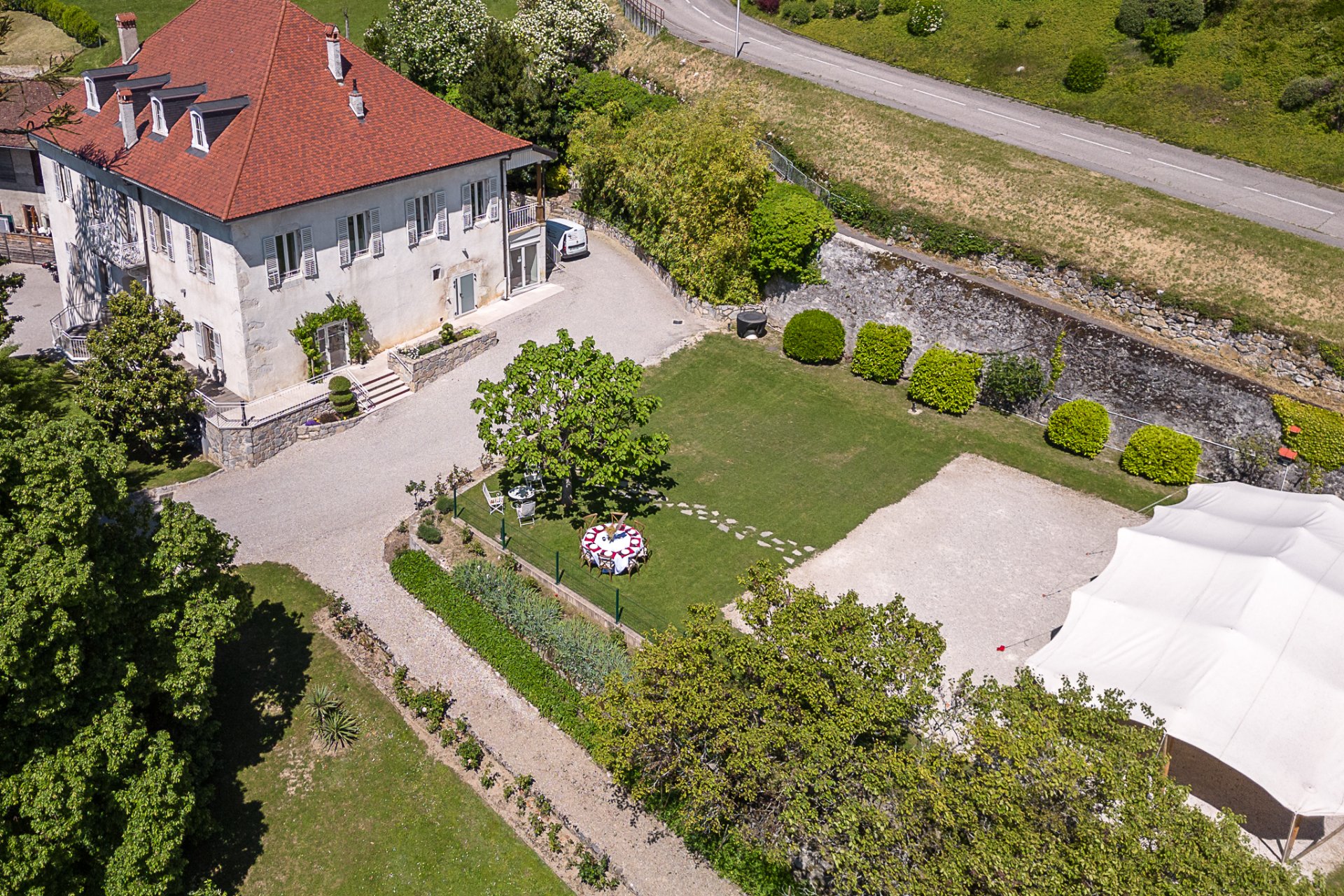Le domaine et ses jardins