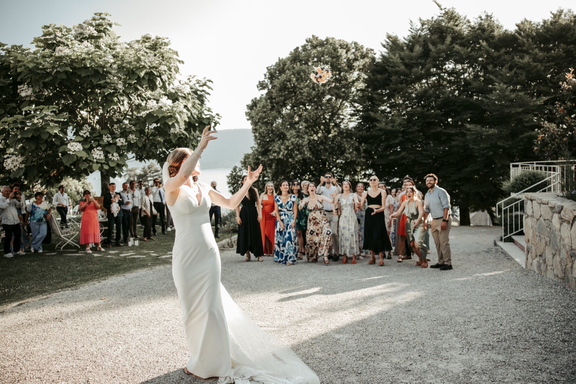 Jeux de mariage en plein air